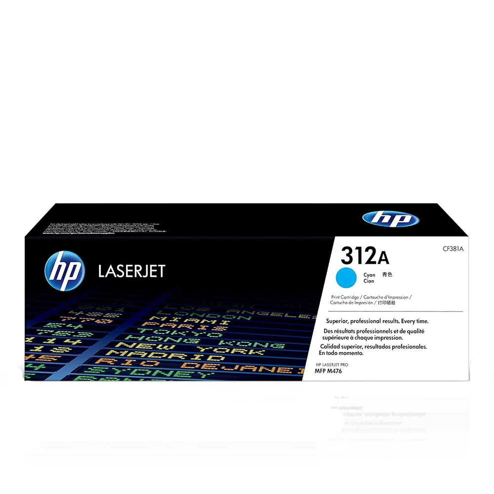 HP 312A Cyan LaserJet Toner Cartridge view 3
